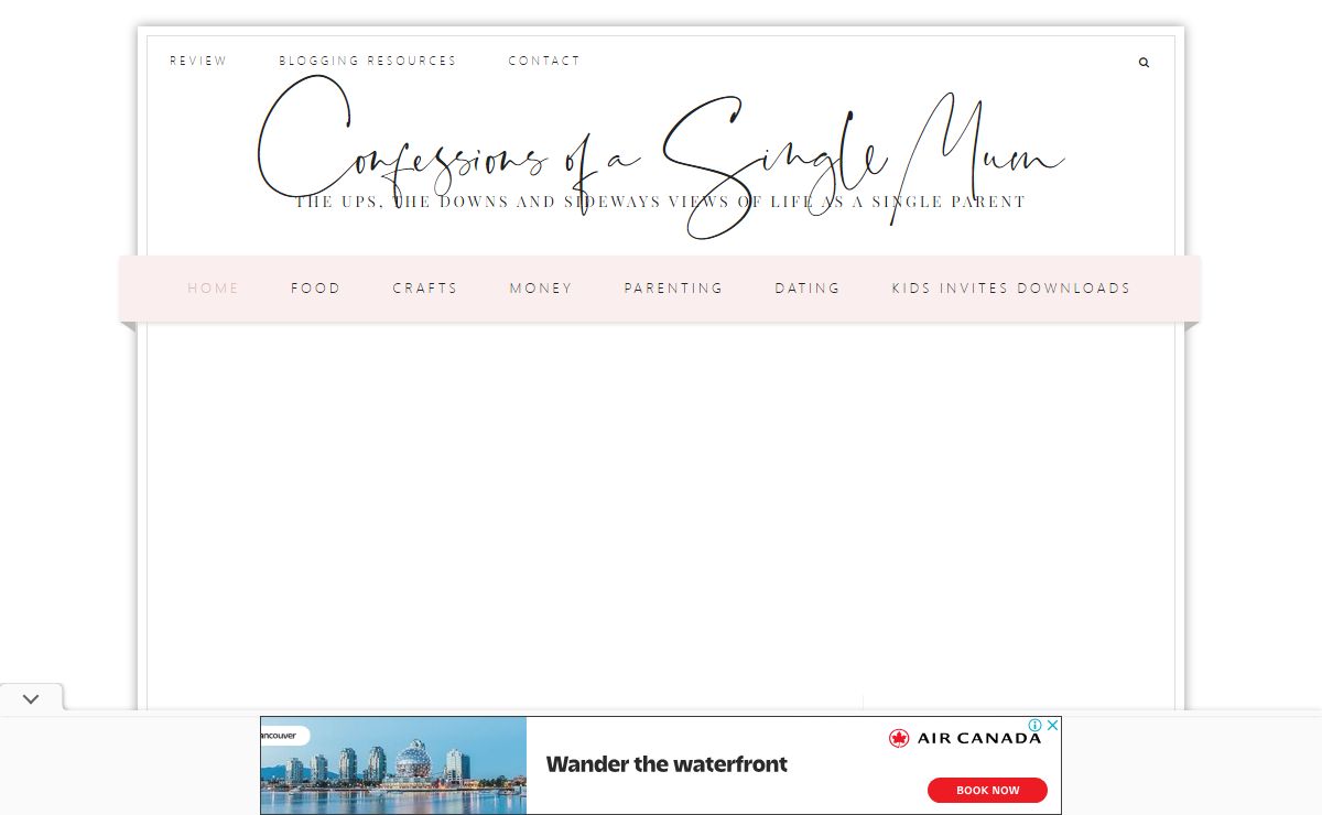 Home | Confessions of a Single Mum