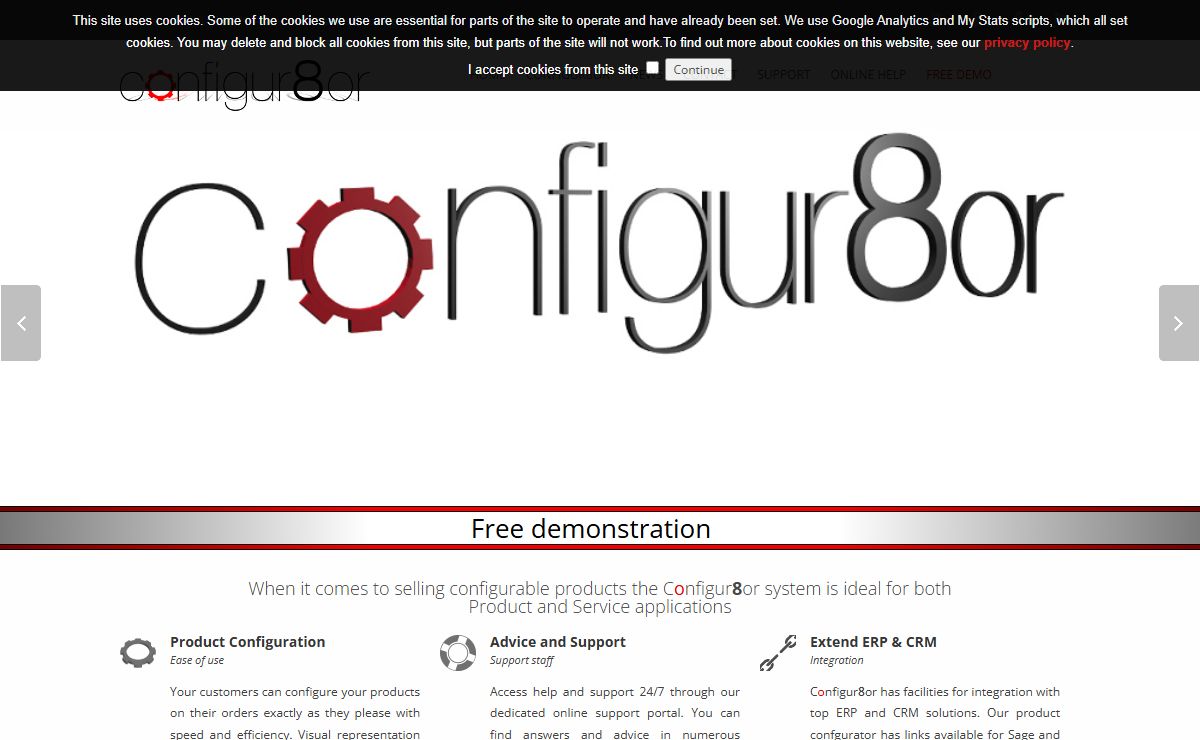 Configur8or is the leading product configurator system from Configur8or Ltd.