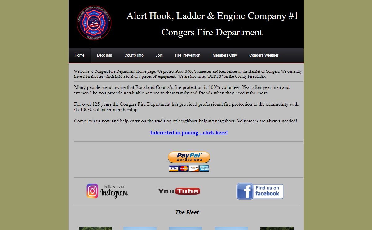 Congers FD Home Page