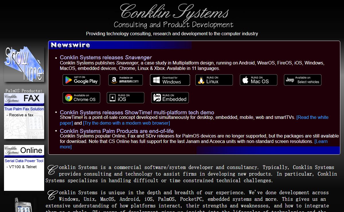 Welcome to Conklin Systems
