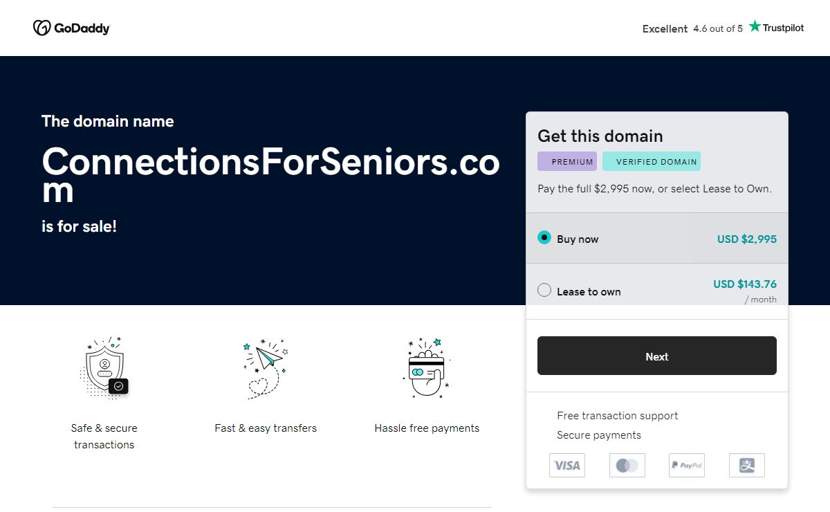 connectionsforseniors.com