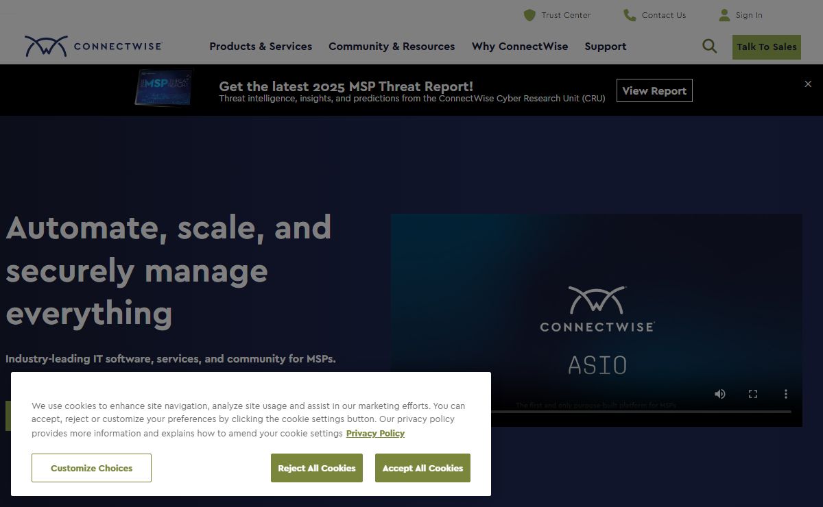 MSP Technology and IT Management Software | ConnectWise