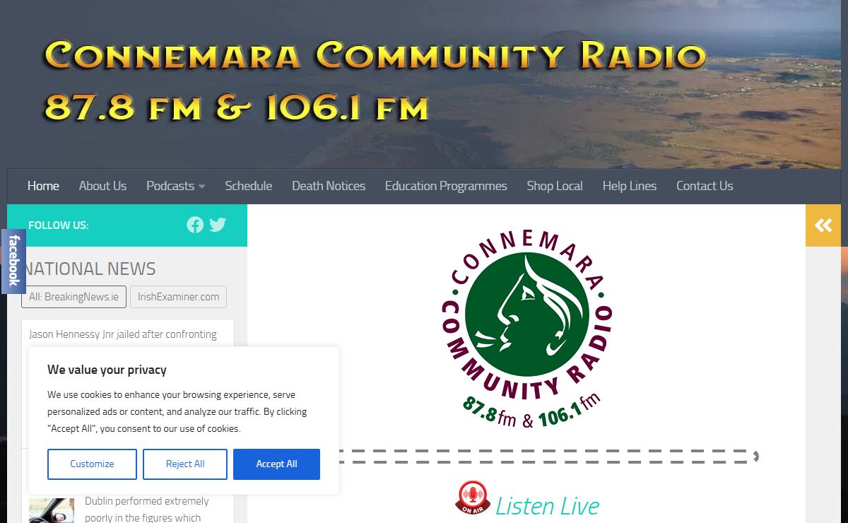Connemara Community Radio - One of Ireland's Oldest Community Radio Stations