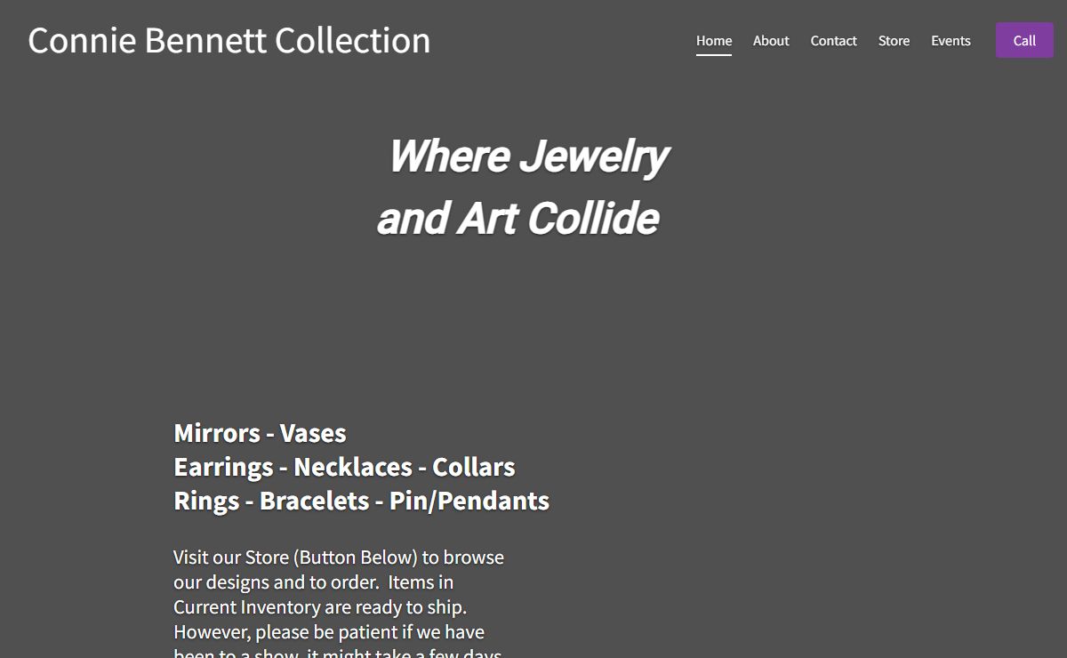 Home - Connie Bennett Collection