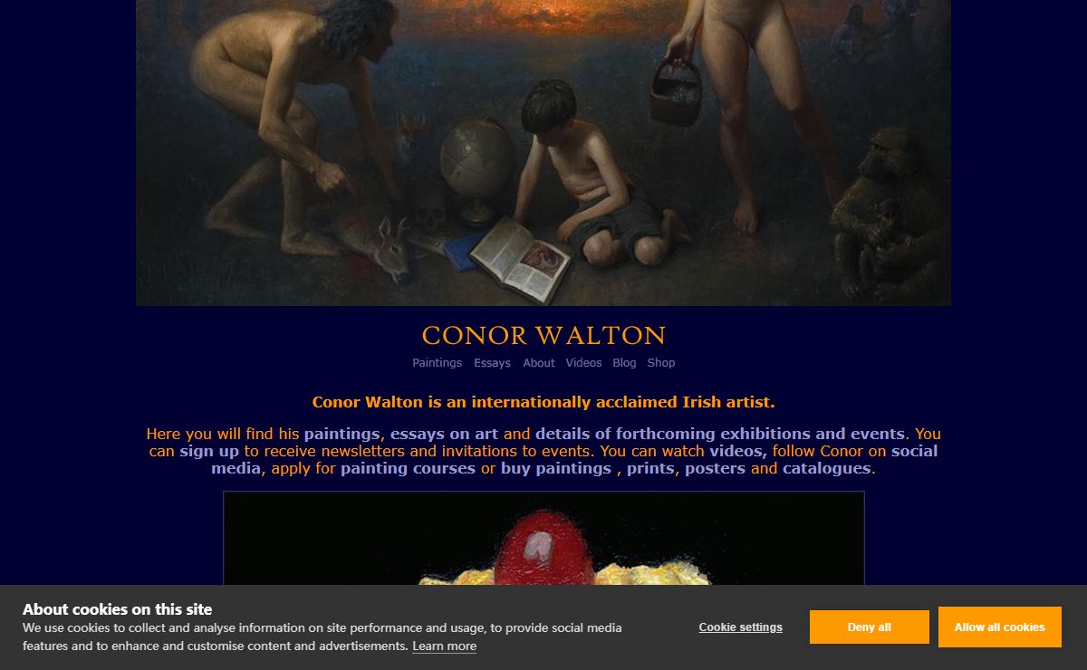Paintings by Conor Walton