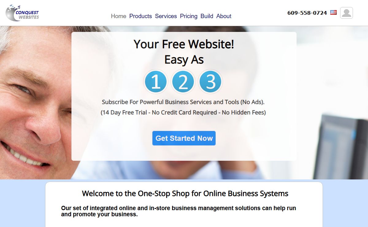 Website Builder | Create a Website | ConquestWebsites.com - For business and personal use