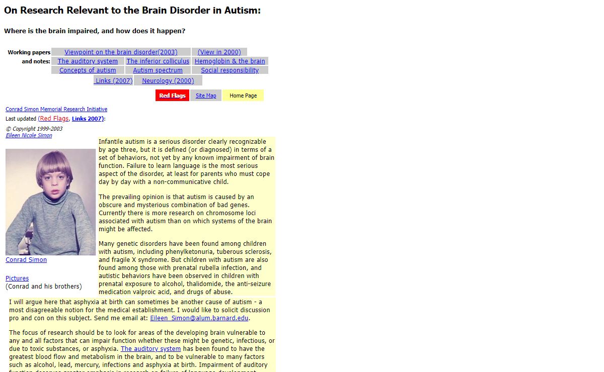 The Brain Disorder in Autism: Where and how does it happen?