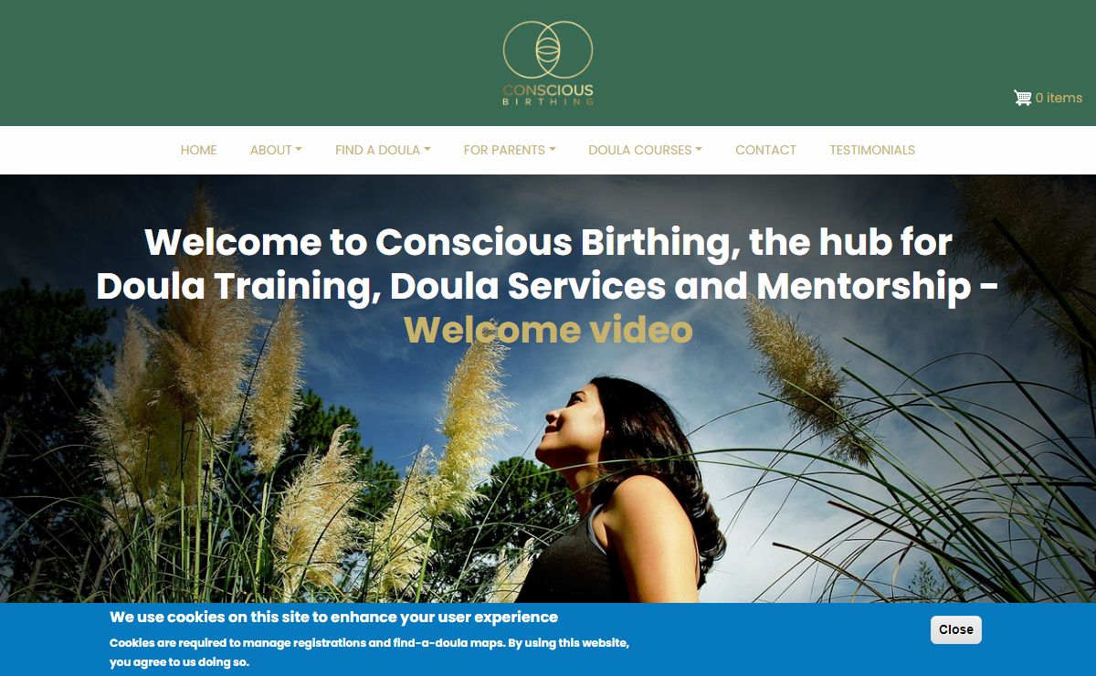 Welcome to The Conscious Birthing Doula Service and Training hub | Conscious Birthing