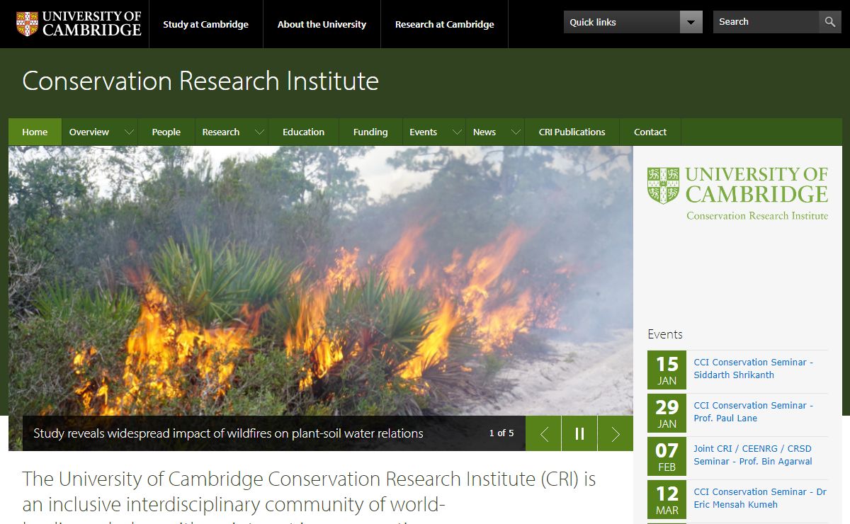 Conservation Research Institute |