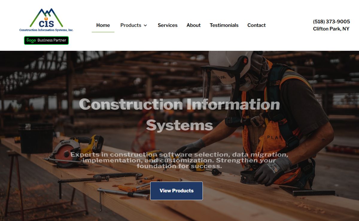 Construction Information Systems - Home