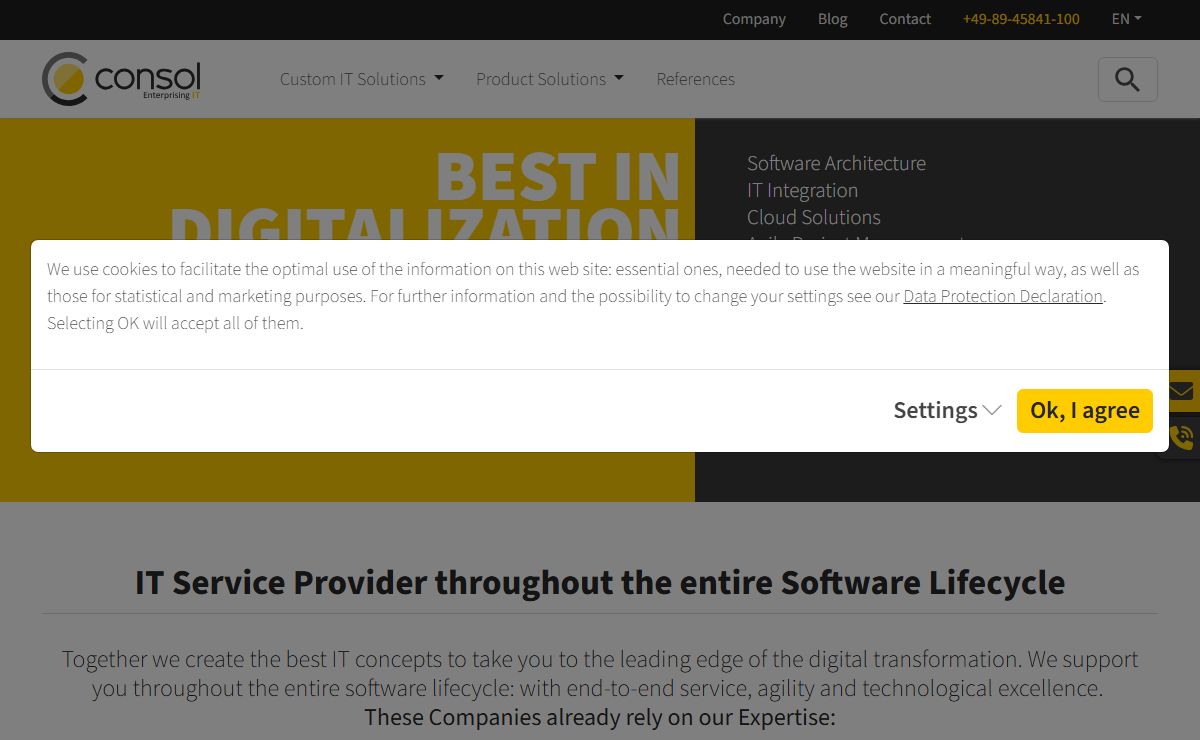 ConSol Software GmbH | Customized IT Solutions: ConSol Consulting & Solutions Software GmbH