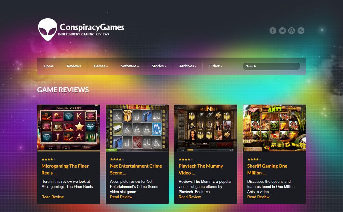 Conspiracy Games - Independent Gaming Reviews