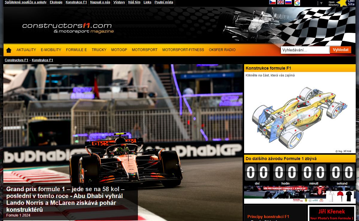 Konstrukce F1 F1,Formule 1, construct, okruhy, závody, grand prix | Constructors F1