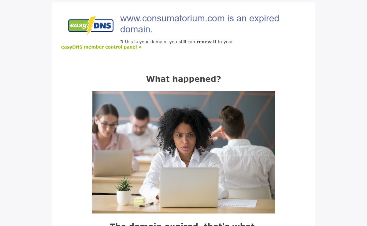 This Domain Has Expired