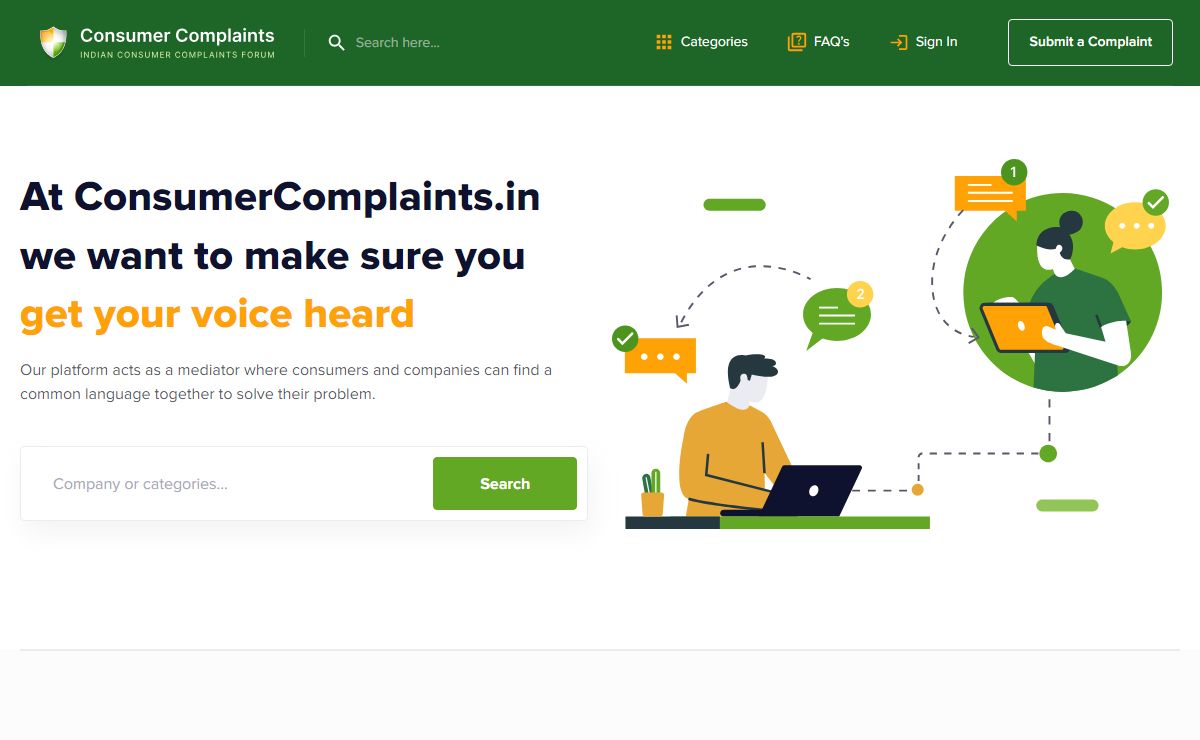 Indian Consumer Complaints Forum