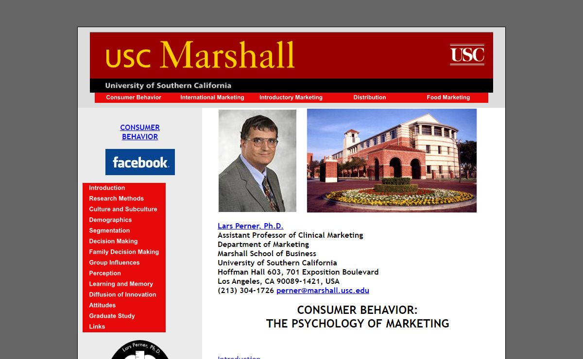 Consumer Behavior: The Psychology of Marketing