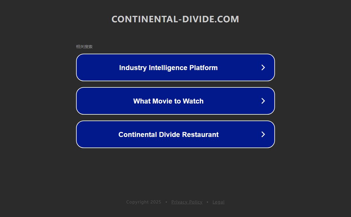 continental-divide.com