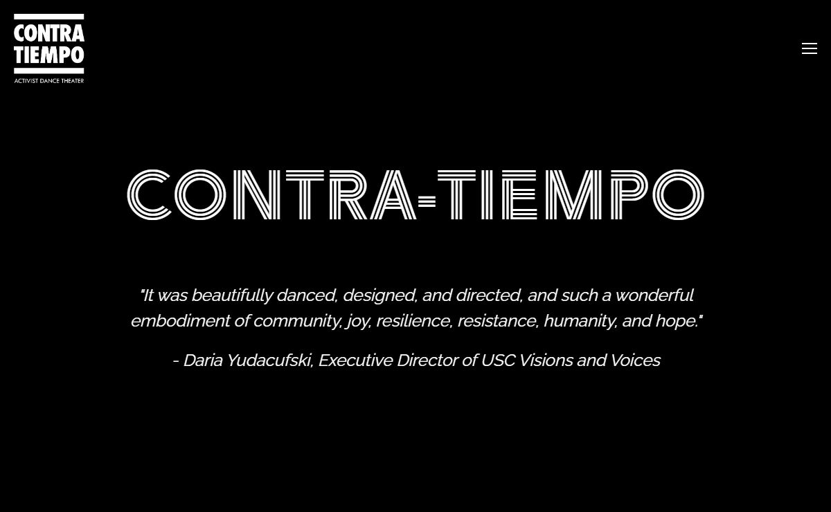 CONTRA-TIEMPO: Activist Dance Theater
