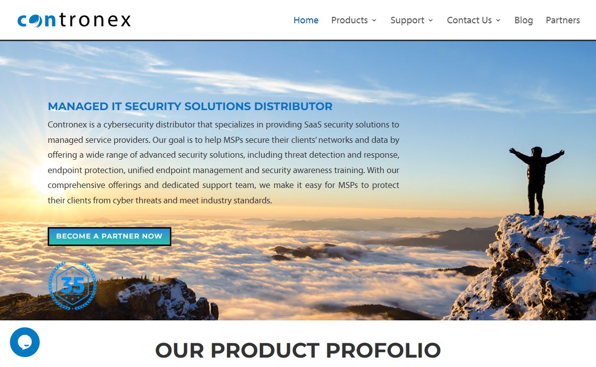 Home - Contronex | Security Solutions Distributor for Managed Solutions Partners