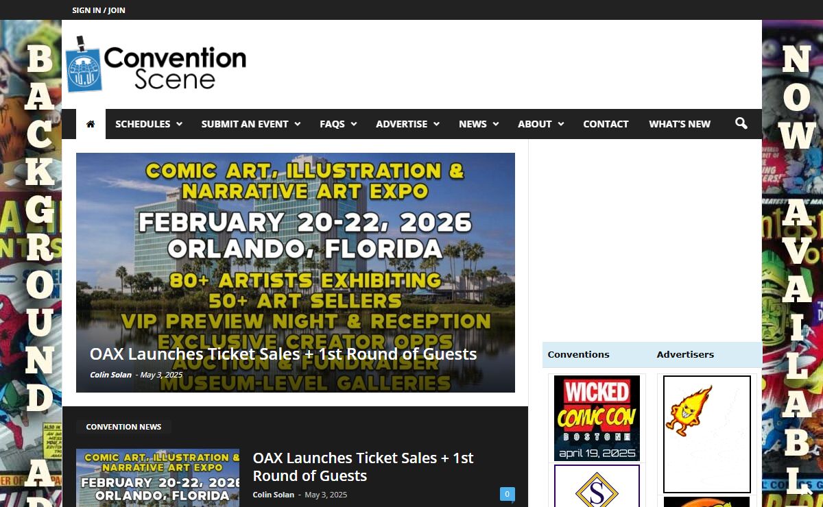 Convention Scene | Homepage