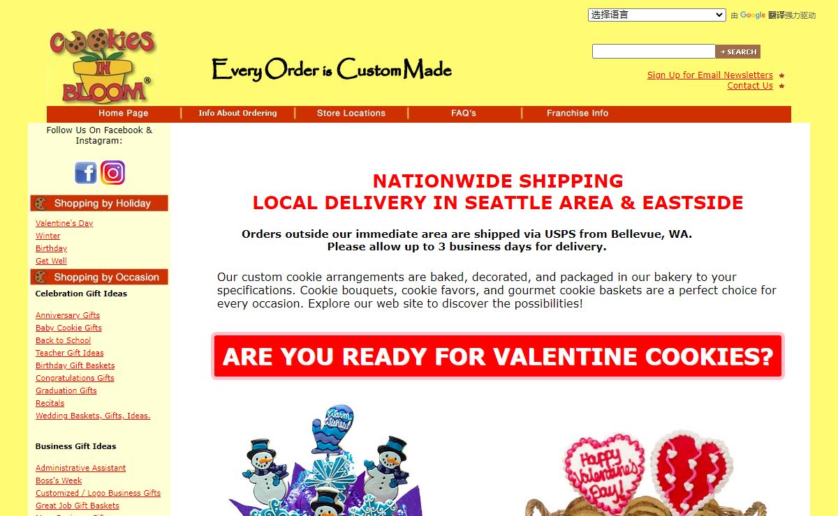 Cookies In Bloom - Cookies Gift Arrangements for Everyone