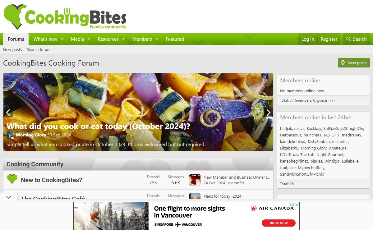 CookingBites Cooking Forum - Foodies Community