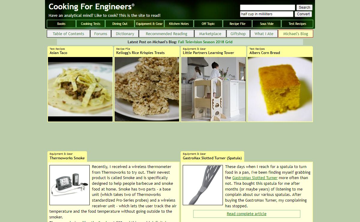 Cooking For Engineers - Step by Step Recipes and Food for the Analytically Minded