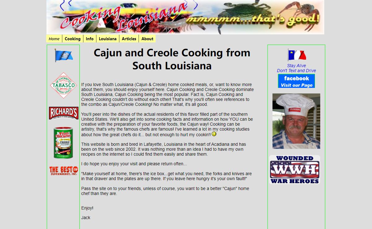 Cooking Louisiana