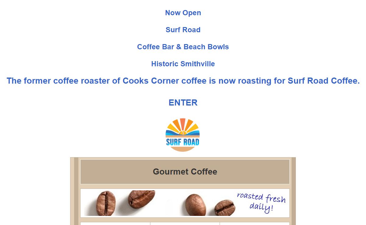 Gourmet Coffee