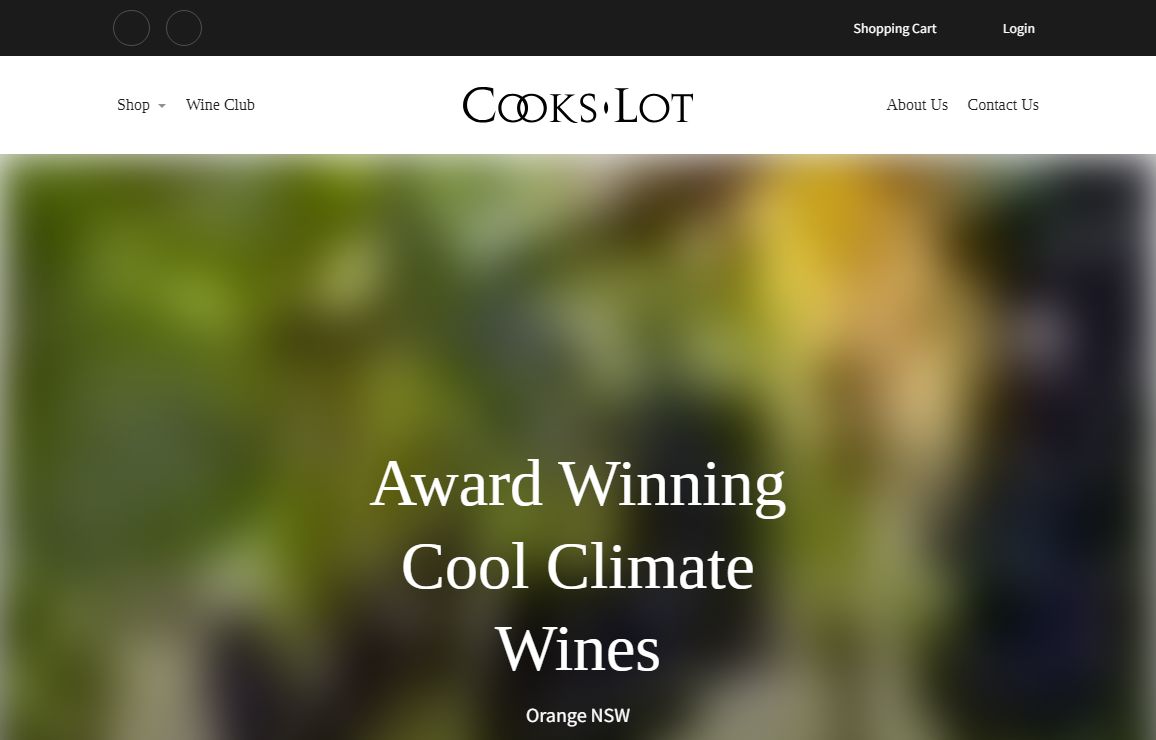Cooks Lot Wines - Cooks Lot Wines