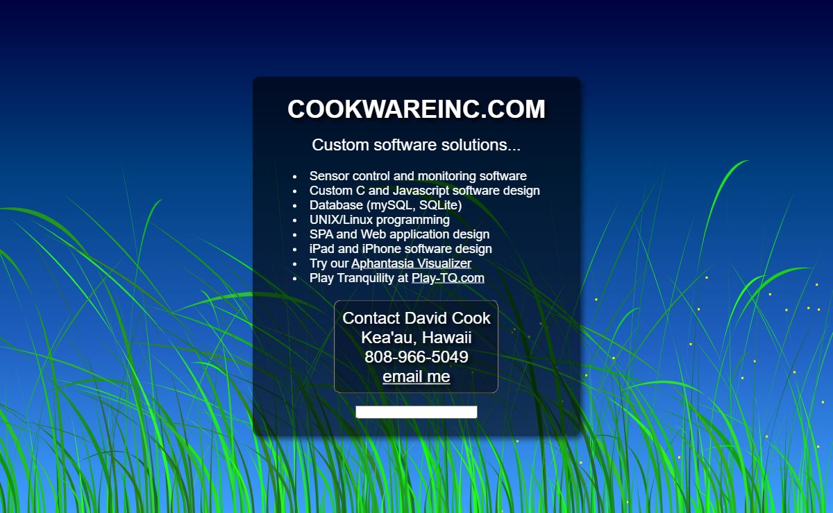 CookwareInc Software Design
