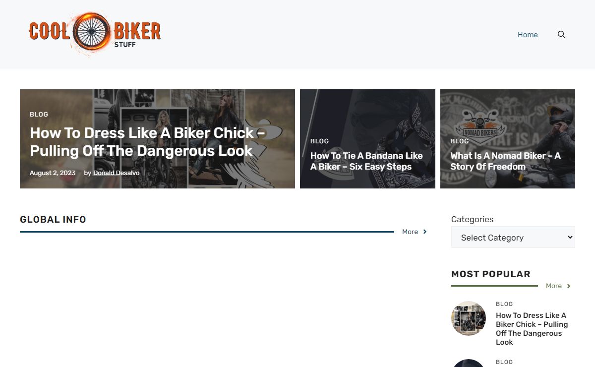 Home - Cool Biker Stuff