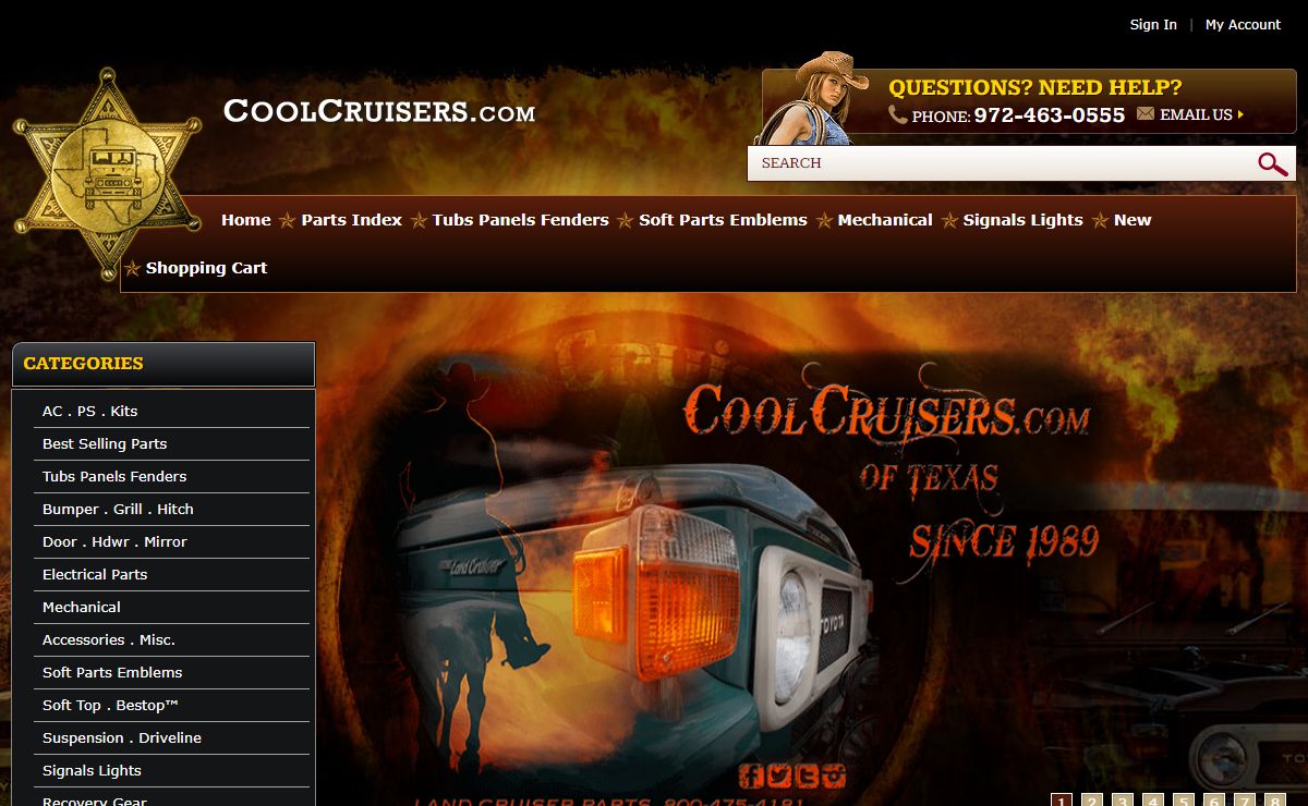 Cool Cruisers of Texas Land Cruiser Sales and Parts