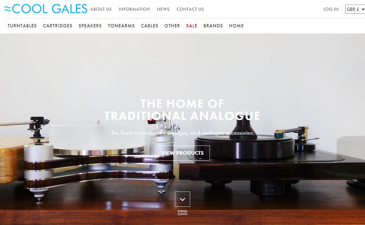 Cool Gales - Analogue Audio Specialists | High End Hifi