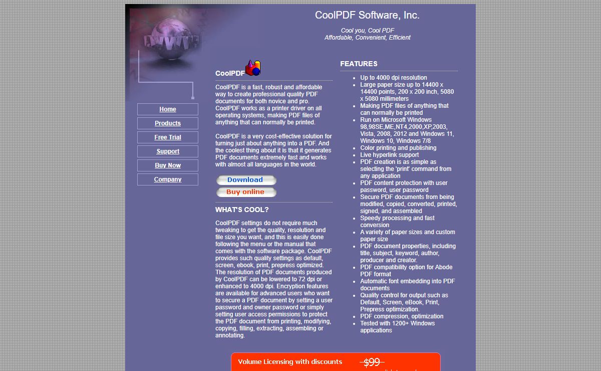 CoolPDF Software - Create PDF documents for both novice and pro!
