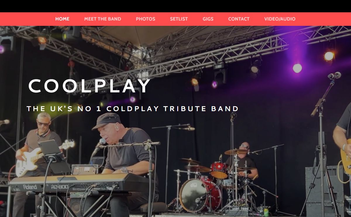 Coldplay Tribute Band