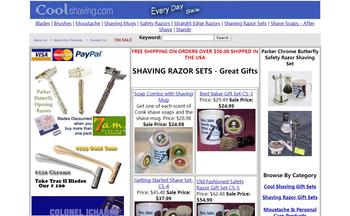 Straight Razors - Safety Razors - Wet Shaving - Moustache care