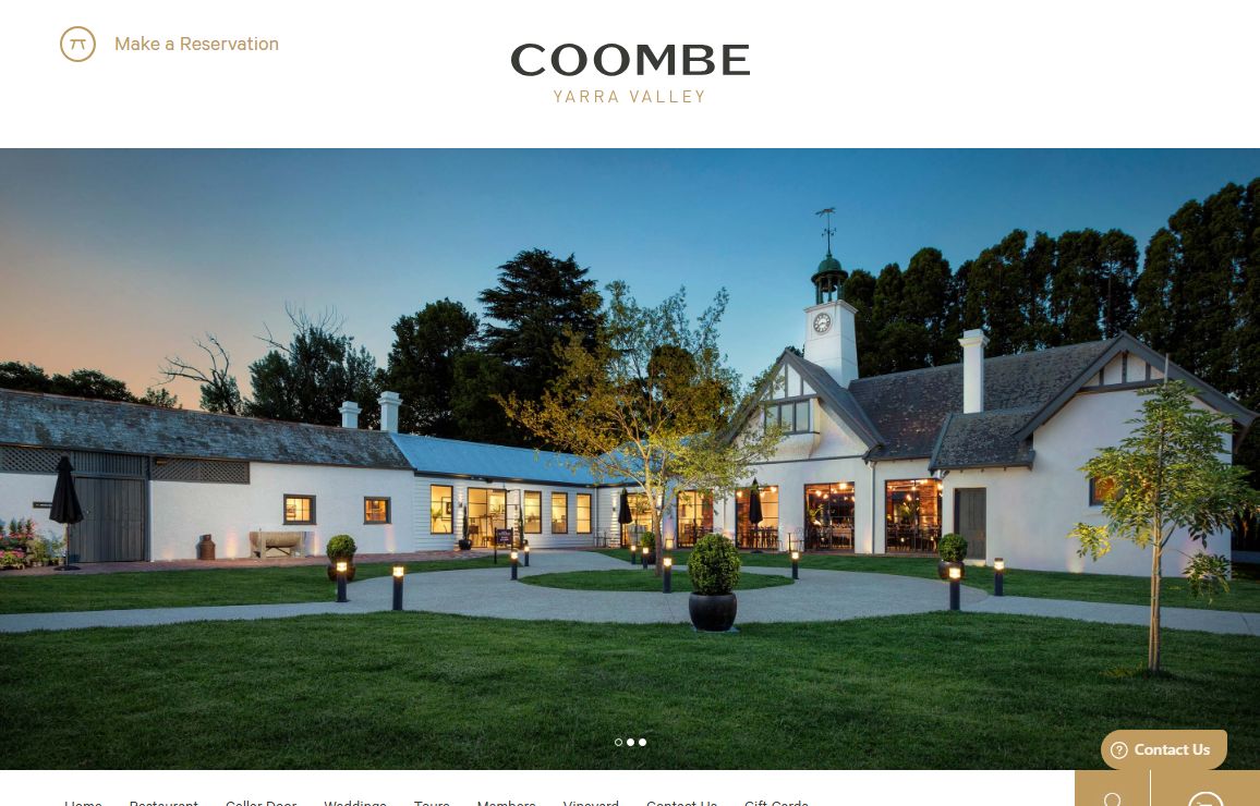 Home | Coombe Yarra Valley
