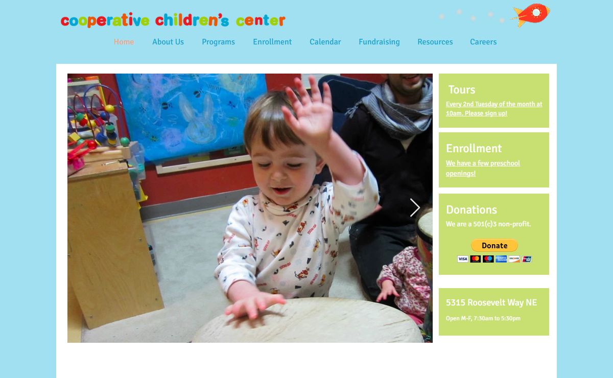 Preschool | Cooperative Children's Center | Seattle