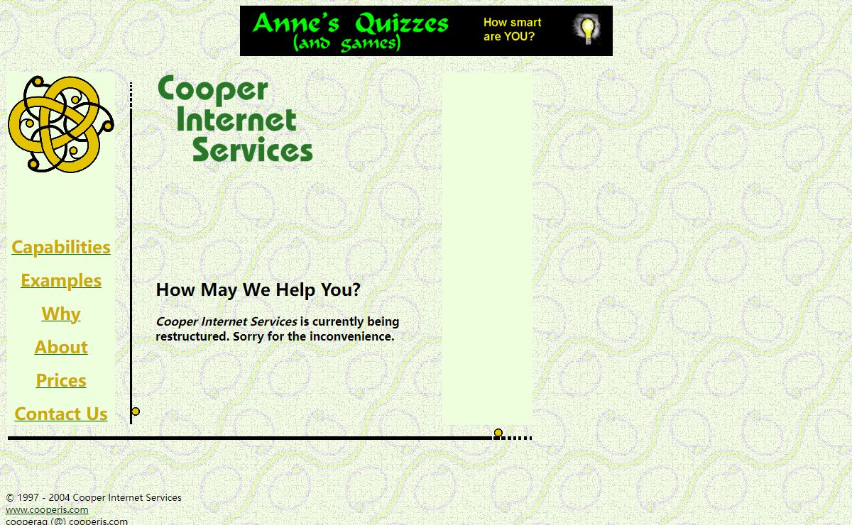 Cooper Internet Services
