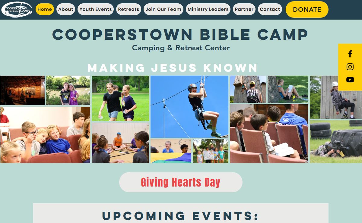 Cooperstown Bible Camp | Retreat Center | United States