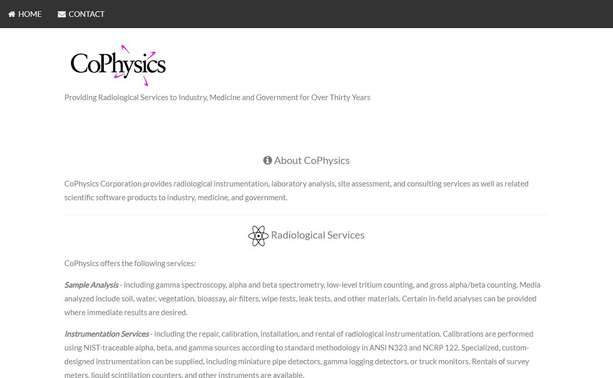 Cophysics Corporation