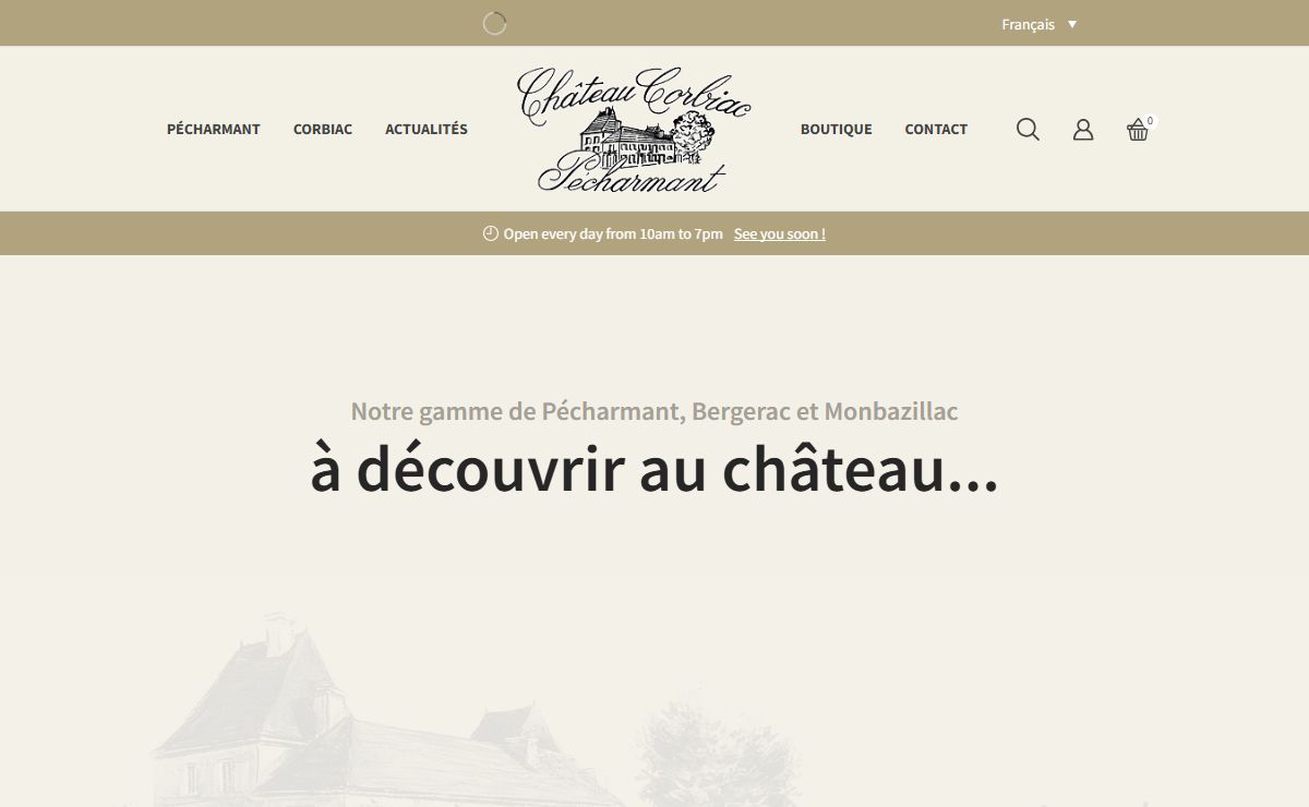 Pécharmant Grand Vin - Château Corbiac Pécharmant