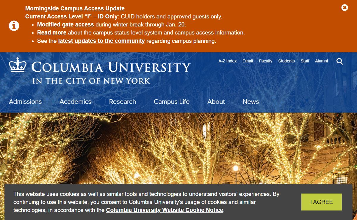 Columbia University in the City of New York