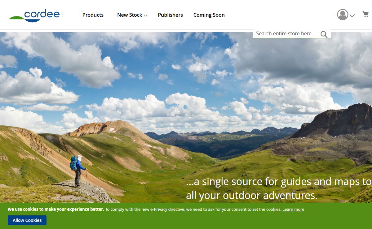 Cordee - Outdoor books and guides for the Uk and the World - www.cordee.co.uk