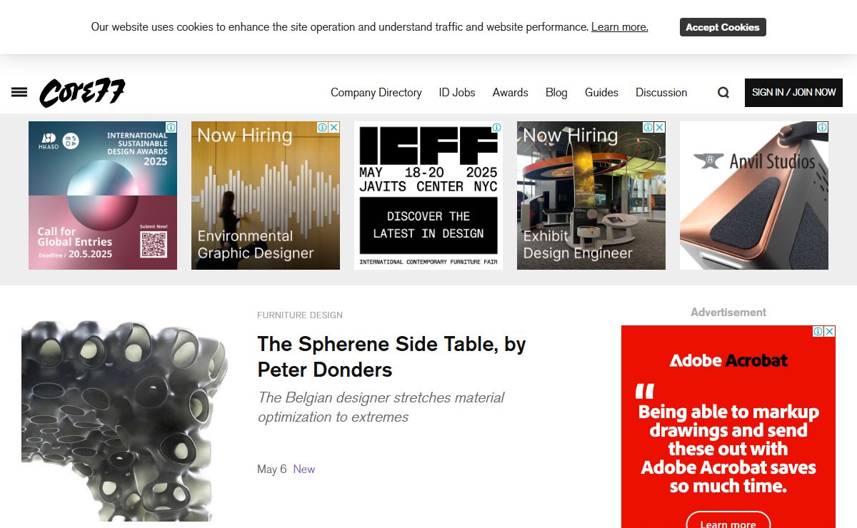 Core77 / Industrial Design Magazine + Resource