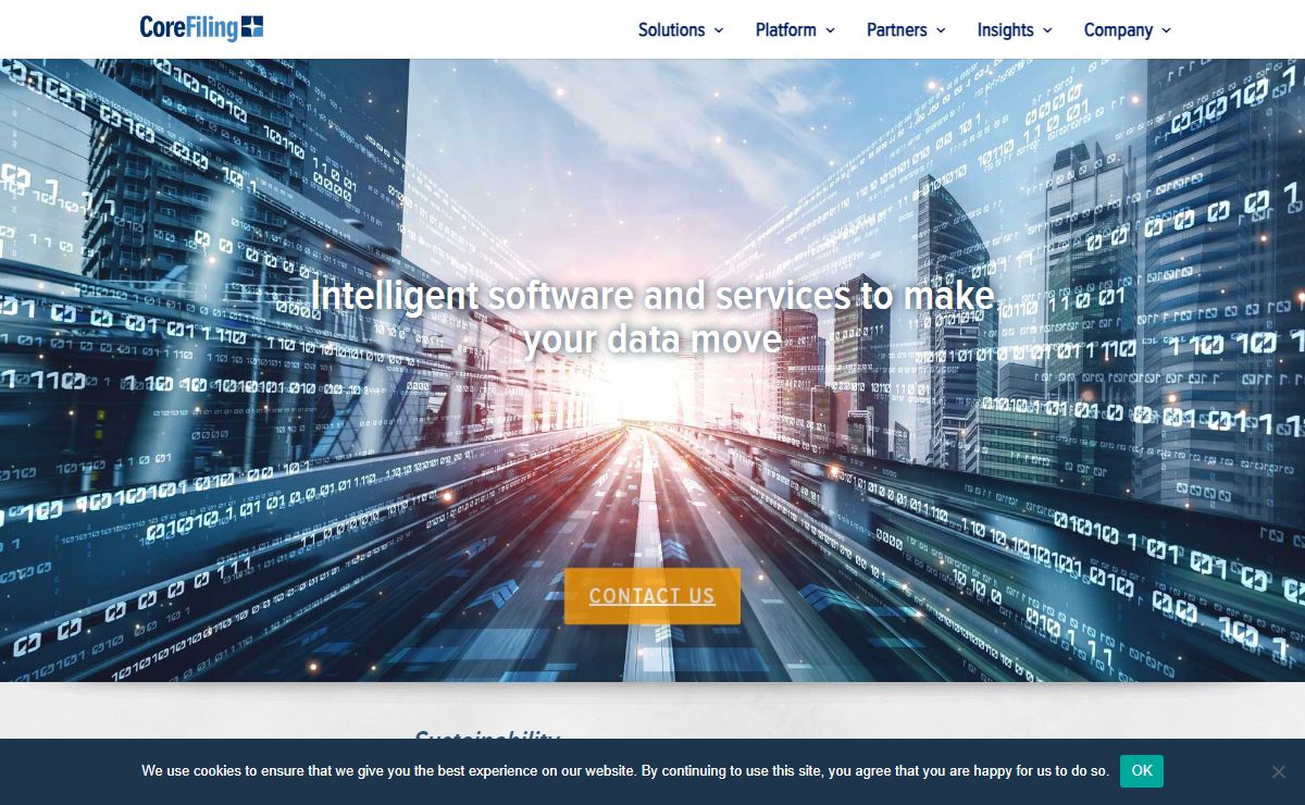 CoreFiling - Intelligent software and services to make your data move