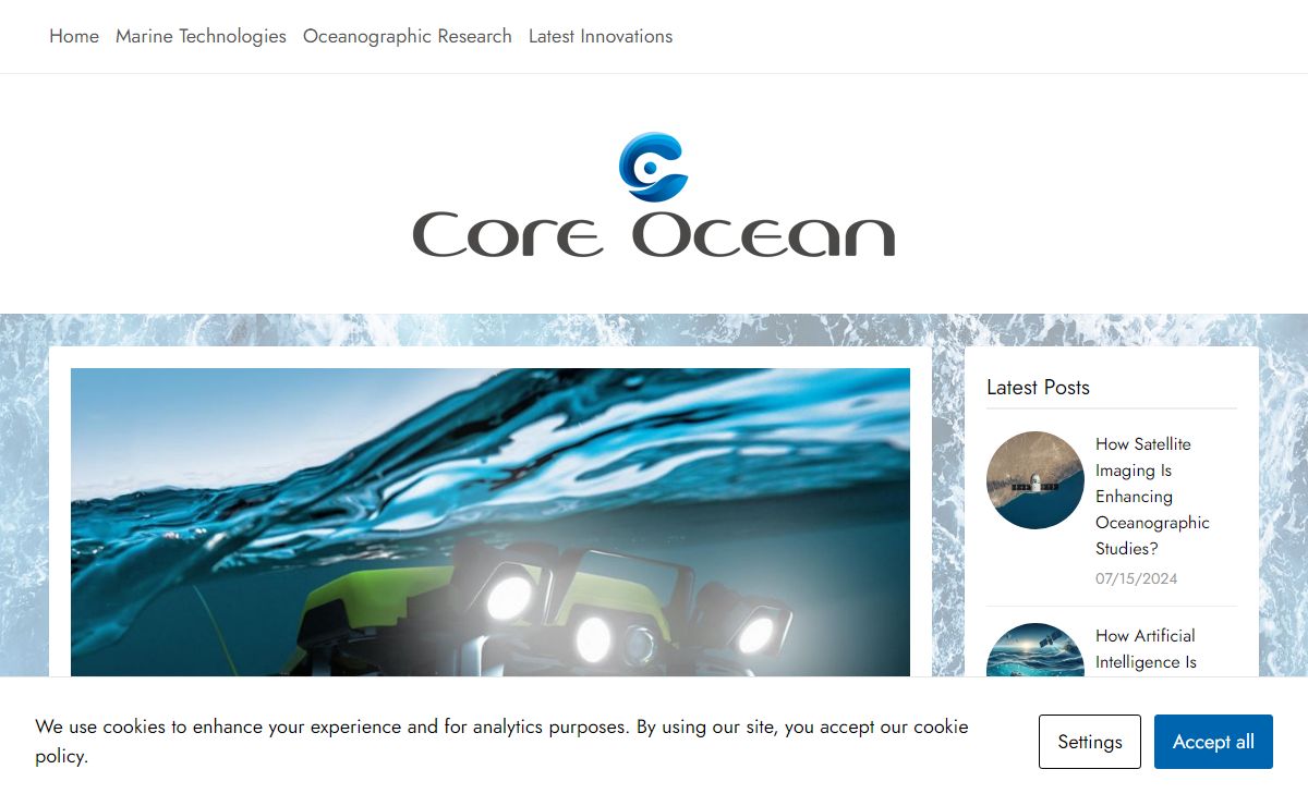 Core Ocean → Research & Technology Blog