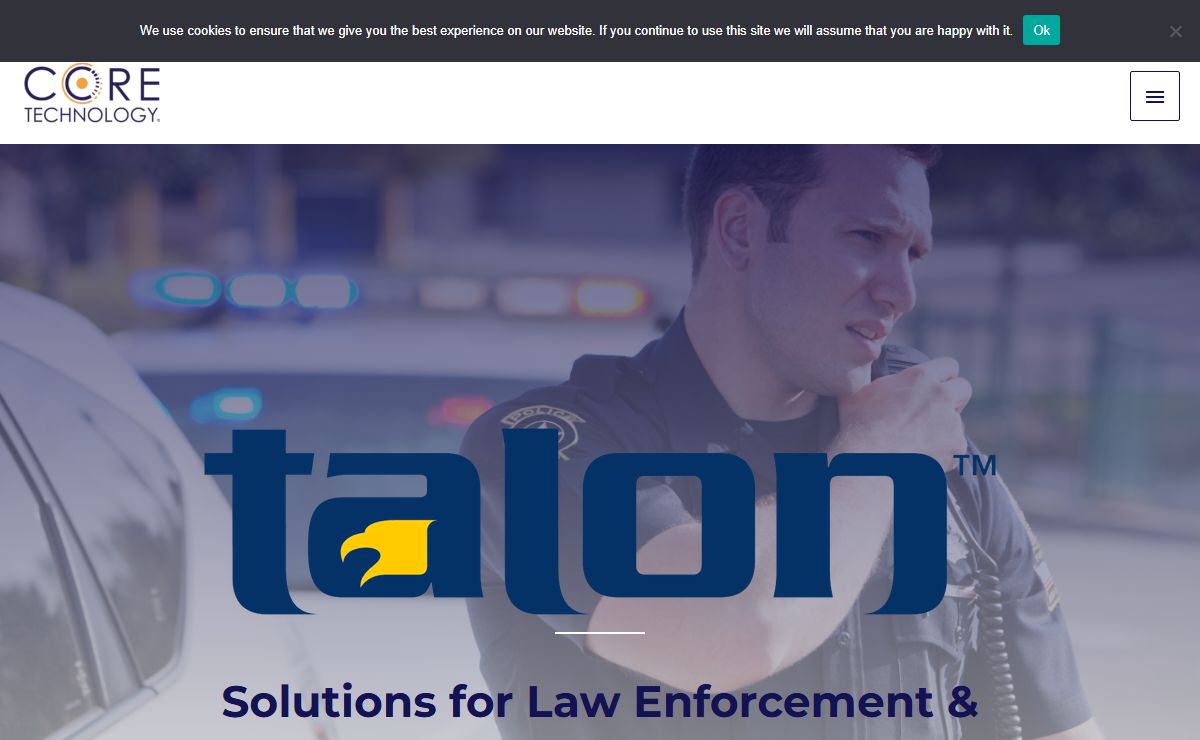 Core Technology – Solutions for Law Enforcement & Criminal Justice