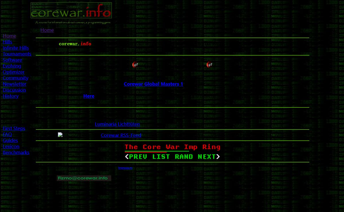 The Corewar Info Page